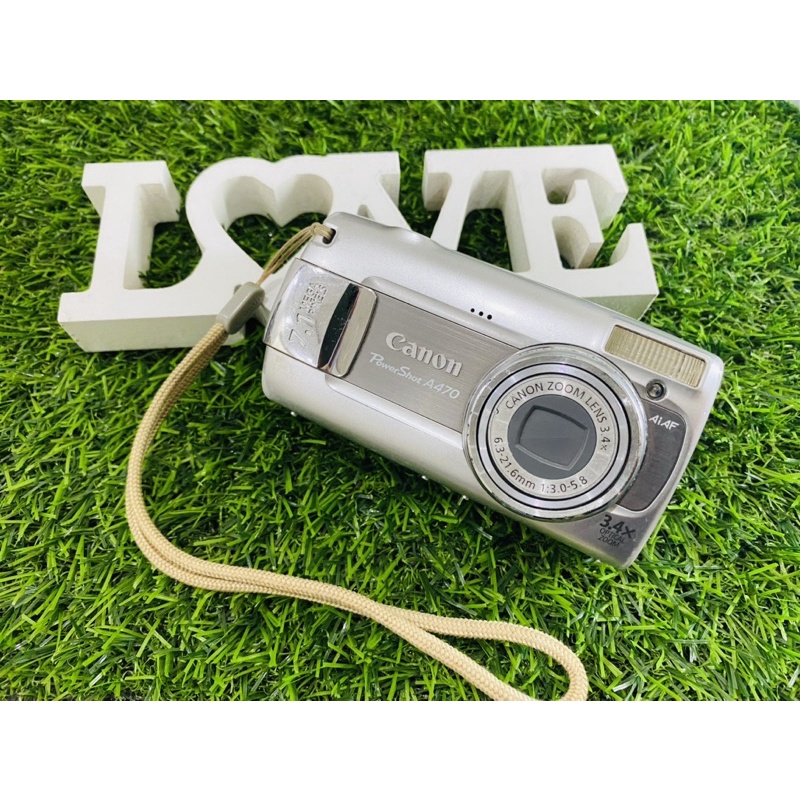 Máy ảnh KTS Vintage Canon A470 . 7.1 megapixel