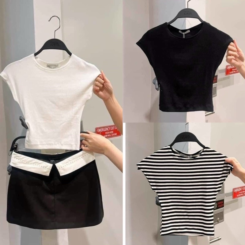 Set 3 áo tay hến ZR basic