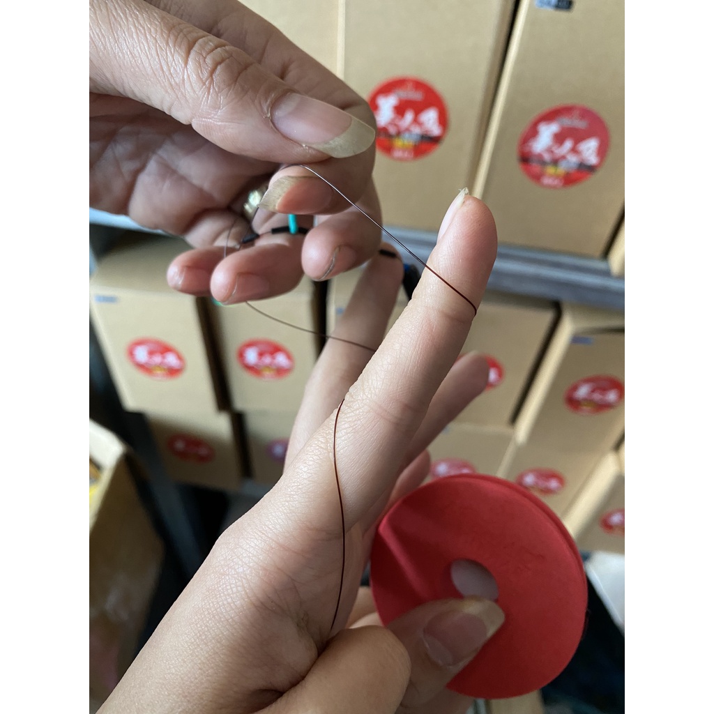 Trục  buộc sẵn câu đài mỹ nhân ngư làng tiên cá săn hàng thuộn tiện khi mang theo