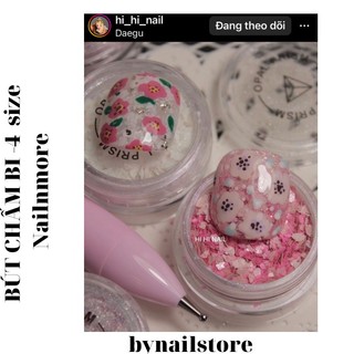 [Nailnmore] Bút chấm bi tạo kiểu móng tay Multi dotting pen 4 way (1pcs)