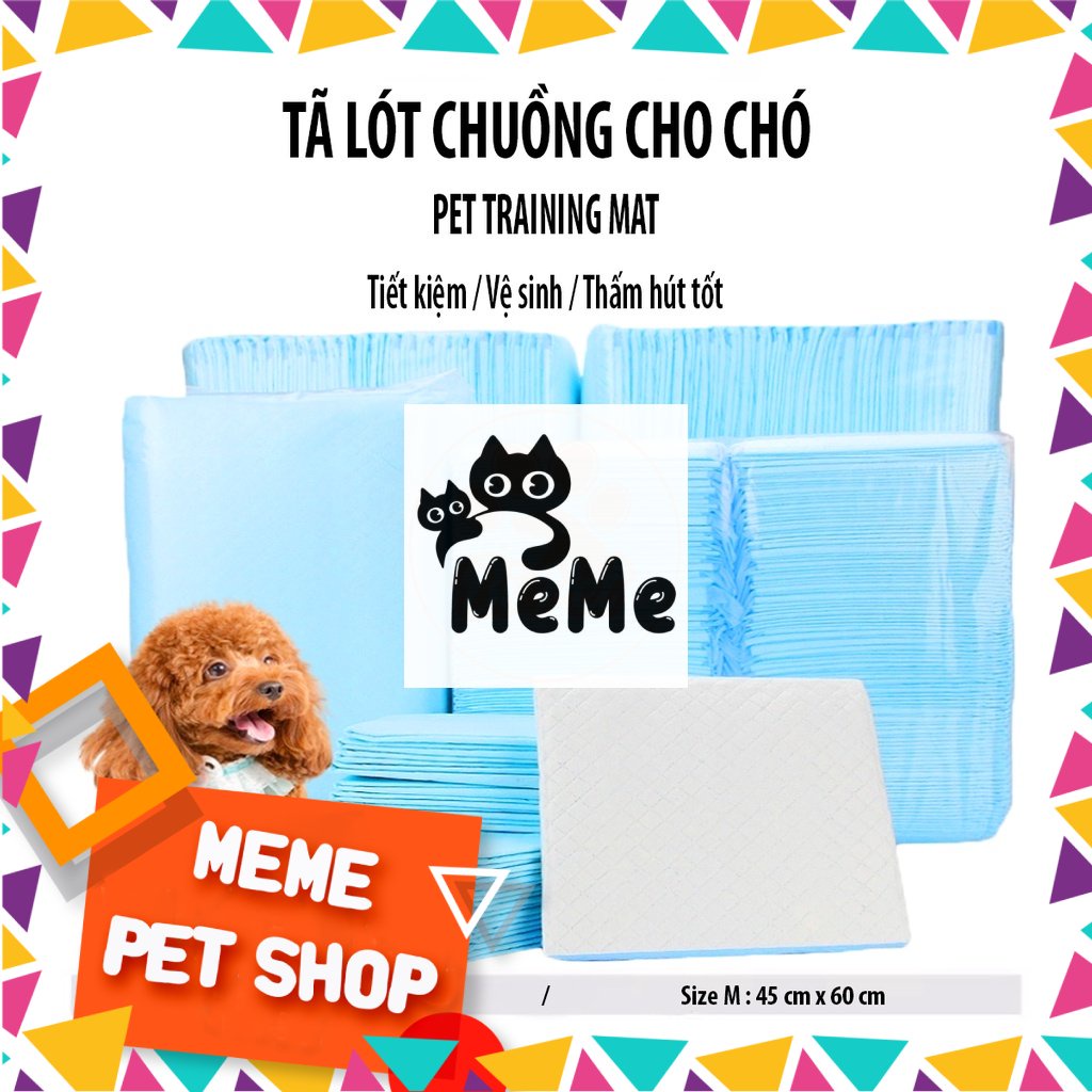 Miếng tã lót chuồng, khay vệ sinh đa năng cho thú cưng, chó mèo - SHOP CÓ DỊCH VỤ SPA, HOTEL