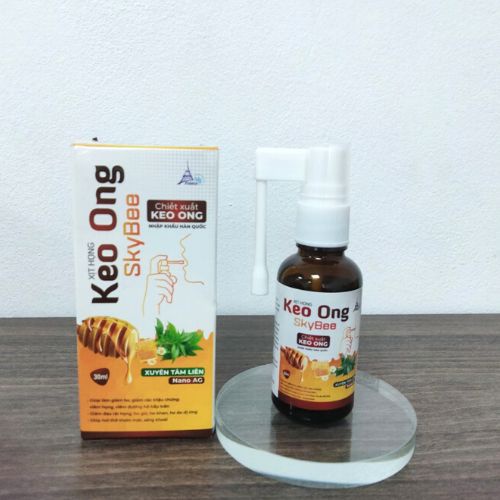 Xịt Họng Keo Ong SkyBee FranceEiffel Cho Trẻ Trên 1 Tuổi - Lọ 30ml