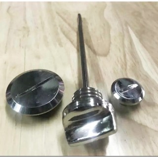 Cặp nút lốc đề+ ty nhớt inox cho xe dream, wave