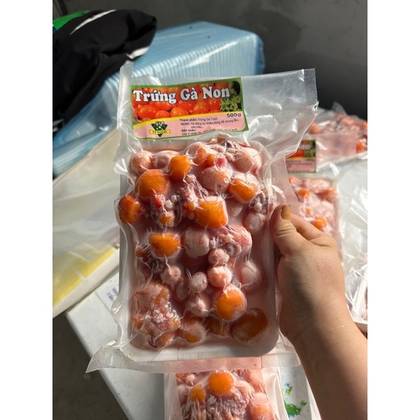 Trứng gà non 500gr thơm ngon bổ dưỡng