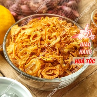 Hành Phi Hành Tím Sấy Giòn (Hành Y Nguyên Lát) Túi 500Gram
