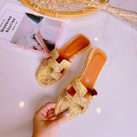 Dép LÊ NỮA CHỮ H THỜI TRANG QUẢNG CHÂU CAO CẤP