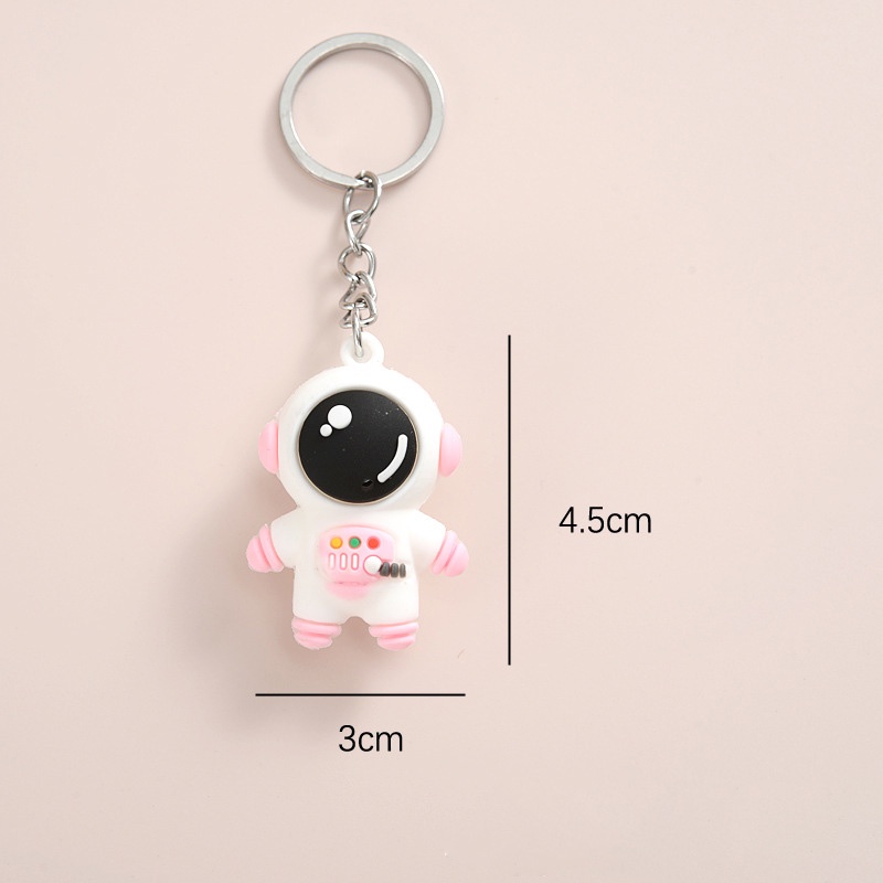 Móc Khóa Phi Hành Gia 3D Hoạt Hình Treo Balo Túi xách Thời Trang KAYLEE