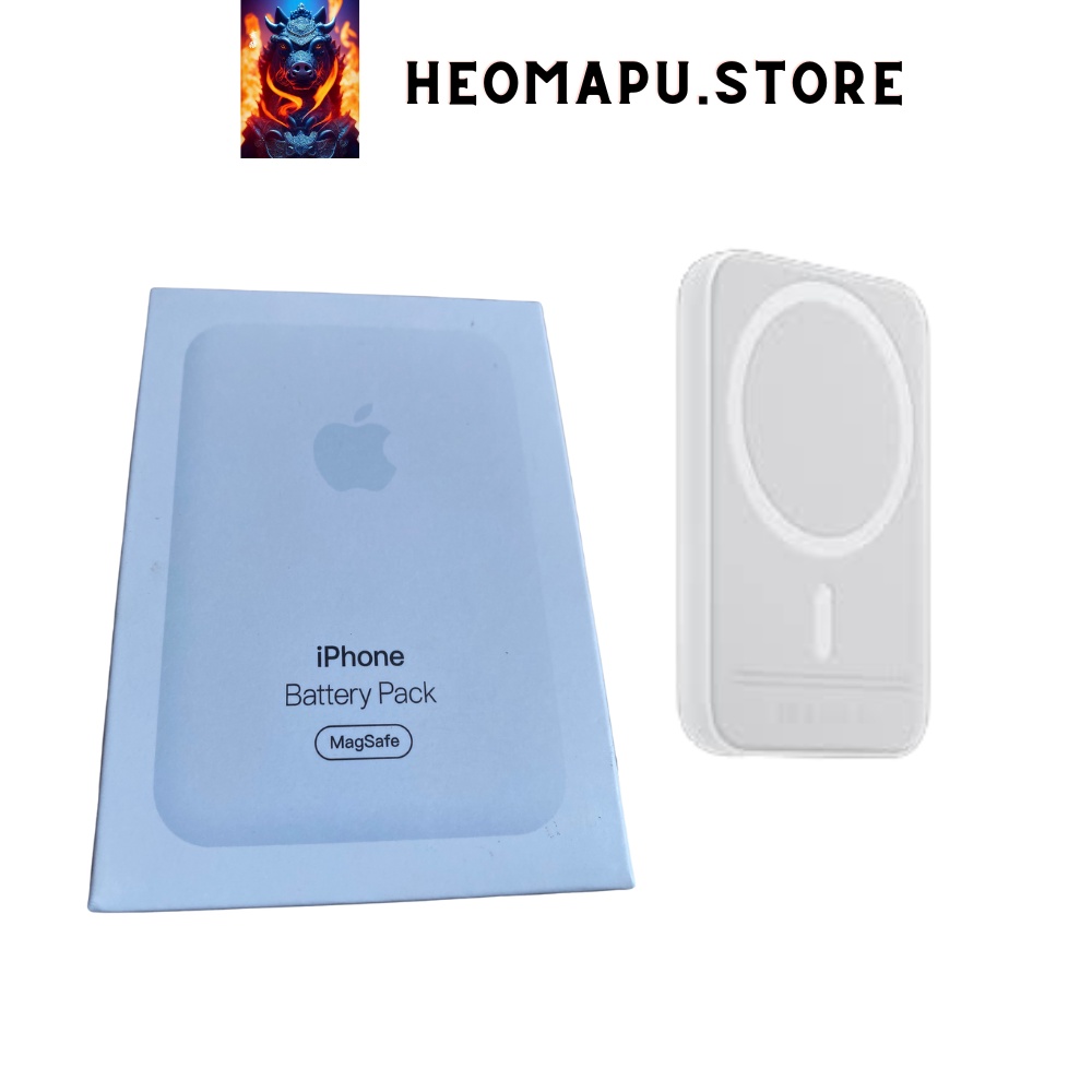 Bộ sạc nhanh ngân hàng điện không dây từ tính 5000mah mini nhỏ gọn cao cấp hỗ trợ iphone dự phòng