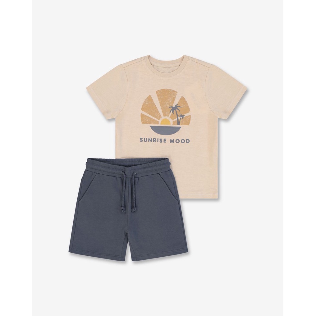 Bộ cotton Minene nhiều hình Bé Trai size 2 - 7y