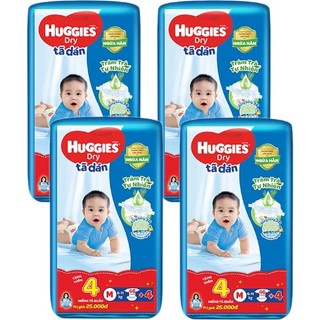 Tã dán Huggies Dry M 46 miếng (6-11kg)