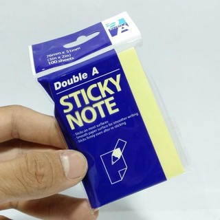 Giấy note vàng Double A Size 3*2, 3*3 và 3*4