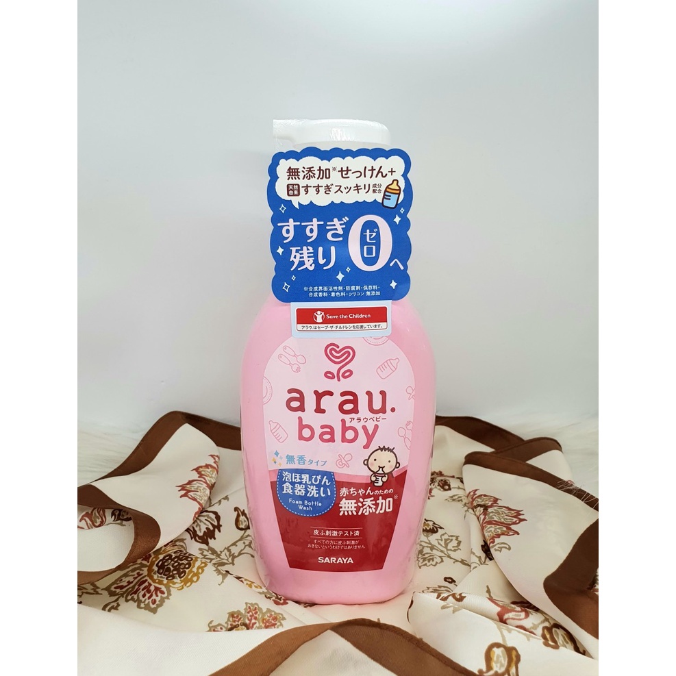 Nước Rửa Bình Sữa 💖𝑭𝑹𝑬𝑬𝑺𝑯𝑰𝑷 💖 Nước Rửa Bình Arau Baby )