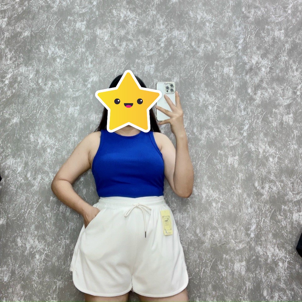 Áo Croptop Ba Lỗ Trơn Bigsize Vải Thun Borip Gân Loại 1 Co Giãn Thoải Mái (H.O.U.T) | BigBuy360 - bigbuy360.vn