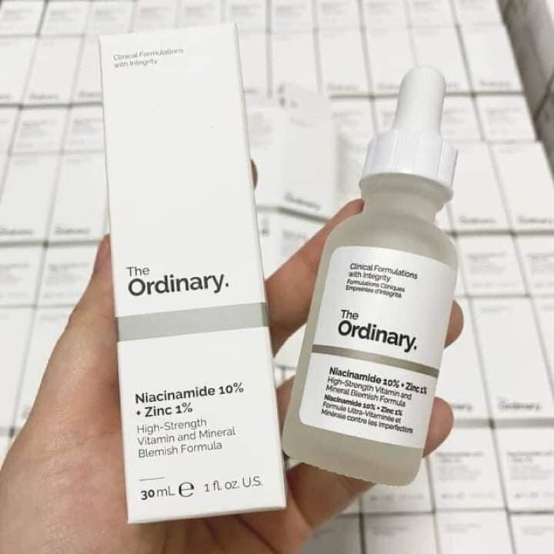 Tinh Chất Làm Sáng Da THE ORDINARY Niacinamide Zinc 30ml
