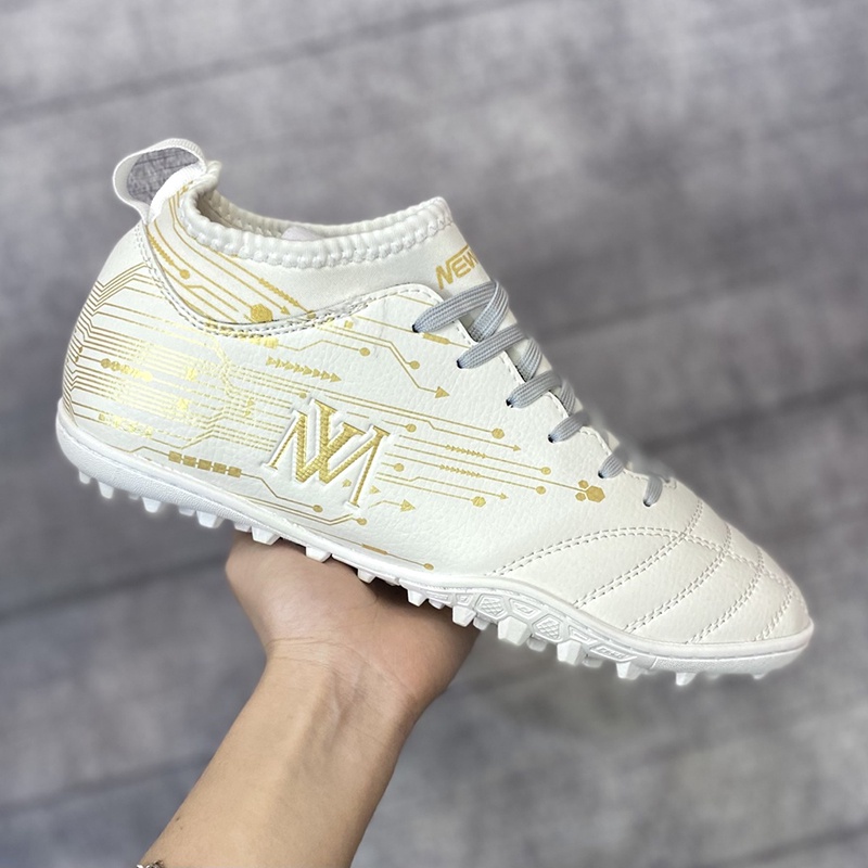 Giày đá bóng nam chính hãng WARIOR hàng công ty, giày đá banh sân cỏ nhân tạo đế đinh dăm TF đã khâu đế