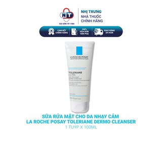 Sữa Rửa Mặt Cho Da Nhạy Cảm La Roche Posay Toleriane Dermo Cleanser 100ml