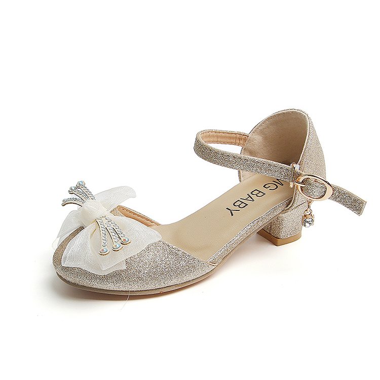 Xăng đan Gót Vừa Thiết Kế Đơn Giản Thoải Mái Thời Trang Mùa Hè Mới Cho Bé Gái