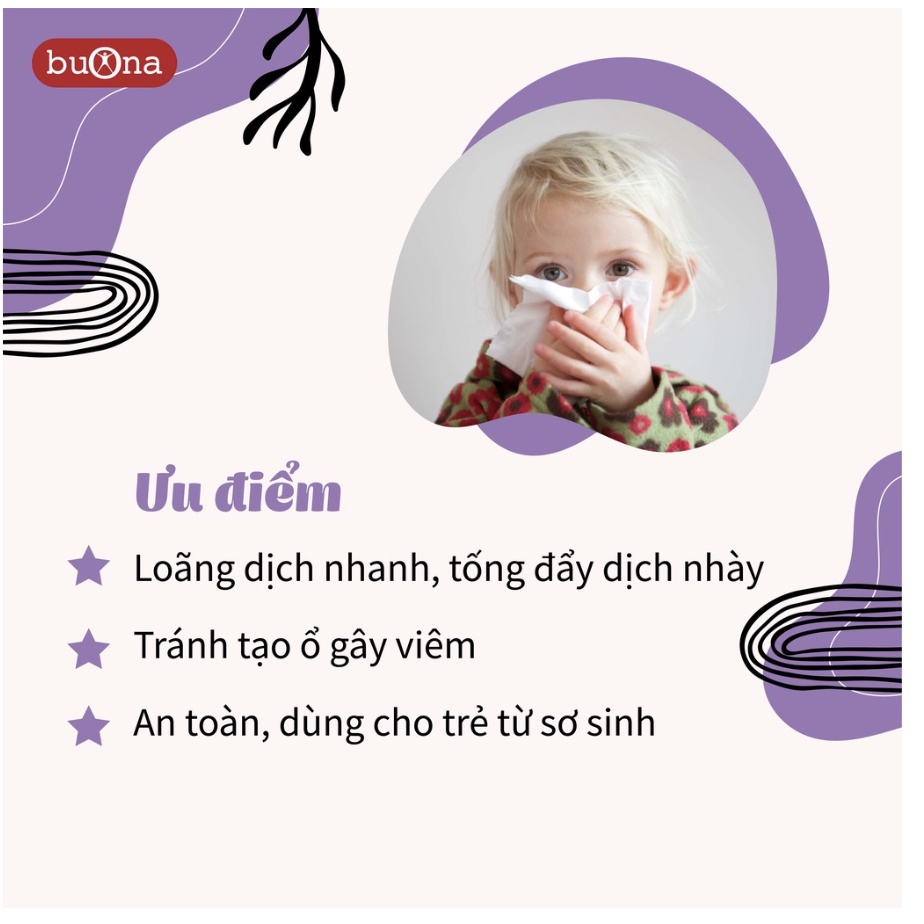 Dung dịch nhỏ mũi Nebianax 3% Flaconcini - Nước muối ưu trương