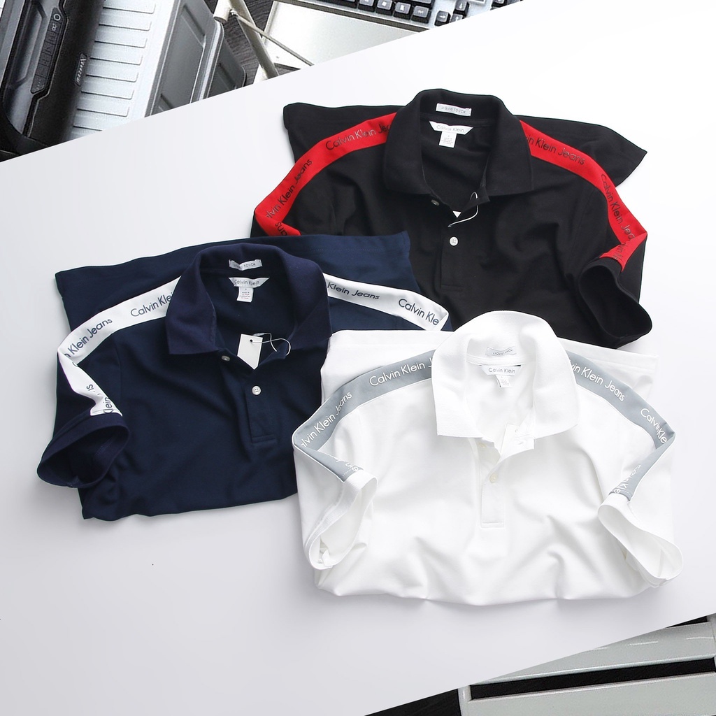 Áo thun polo nam chất vải cá sấu 4 chiều cao cấp, phong cách đơn giản, sang trọng PL04