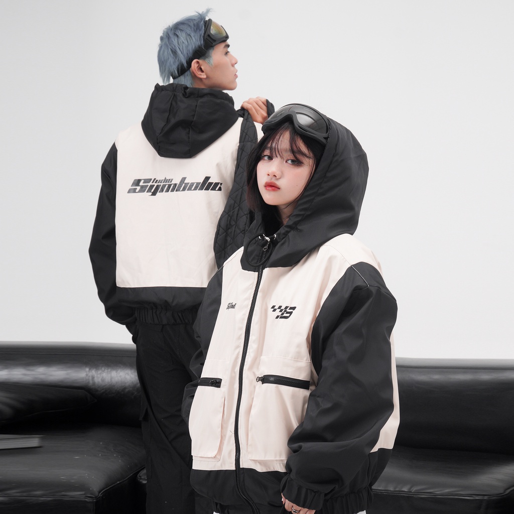 Áo Khoác Chần Bông Double Layer Jacket Symbolic