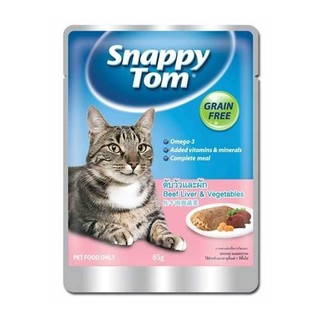 Pate - Thức ăn cho mèo Snappy Tom Grain free 85gr