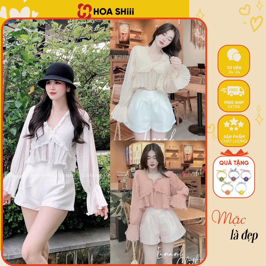 Set áo váy thiết kế mix quần tactac phong cách tiểu thư siêu xinh sẵn hàng kèm video