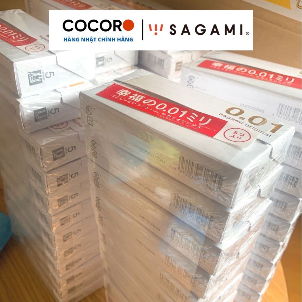 Bao cao su Sagami 0.01 mỏng nhất thế giới