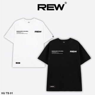 Áo thun REW basic form dáng rộng Unisex TS01