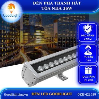 Đèn pha thanh hắt tòa nhà 1m 36W chất lượng, chuyên hắt sáng tòa nhà