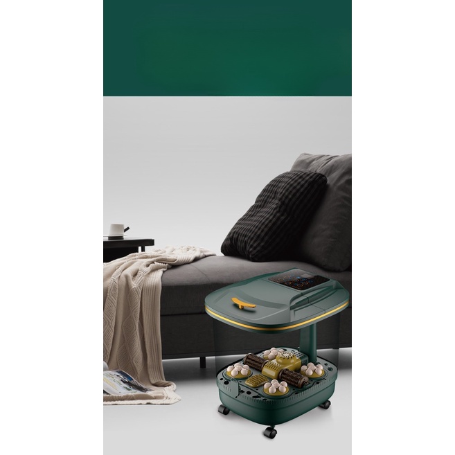 Máy massage ngâm chân hoàn toàn tự động Juti Home 12 chức năng kèm điều khiển