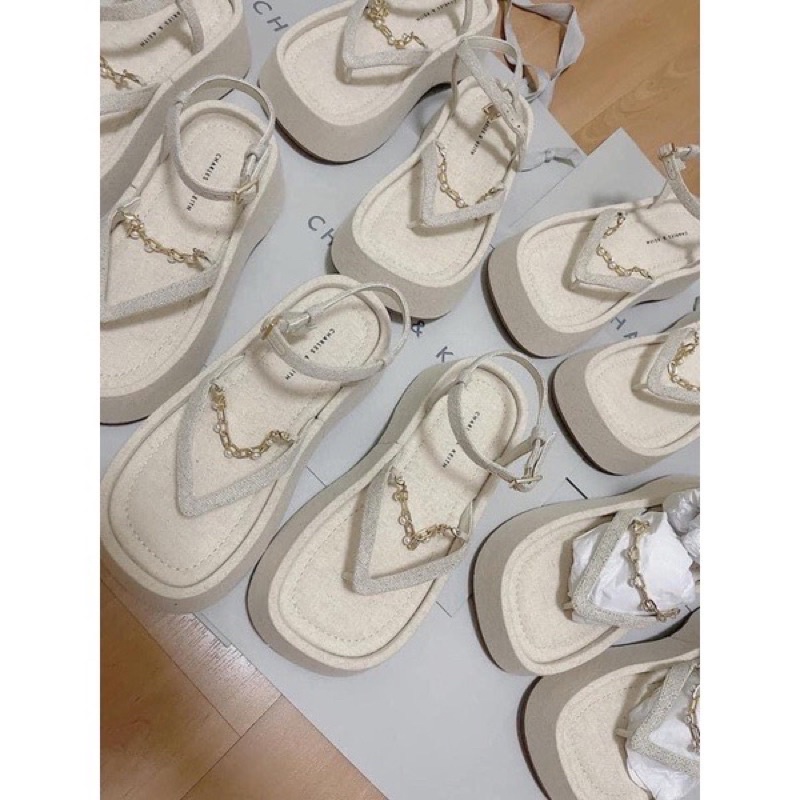 Dép Cnk Đế Bánh Mì Fullbox+Fullbox Kèm Ảnh Thật