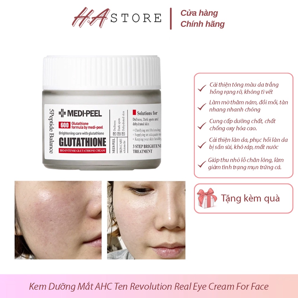 Kem Dưỡng Trắng Da MEDI PEEL Glutathione 600 White Cream