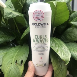 Dầu xả dưỡng tóc xoăn Goldwell Dualsenses Curly Twist Hydrating Conditioner 200ml *NEW*