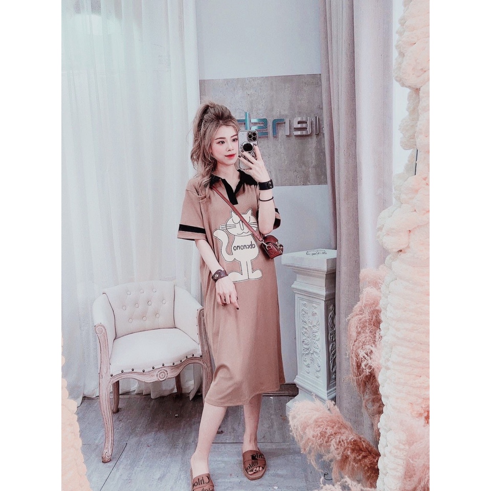 Váy mèo xuông về nhiều