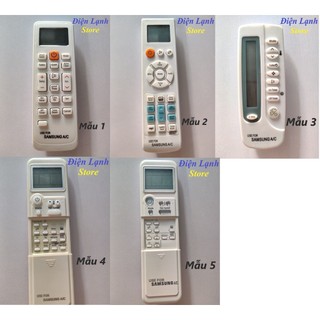 Remote máy lạnh Samsung các loại. .