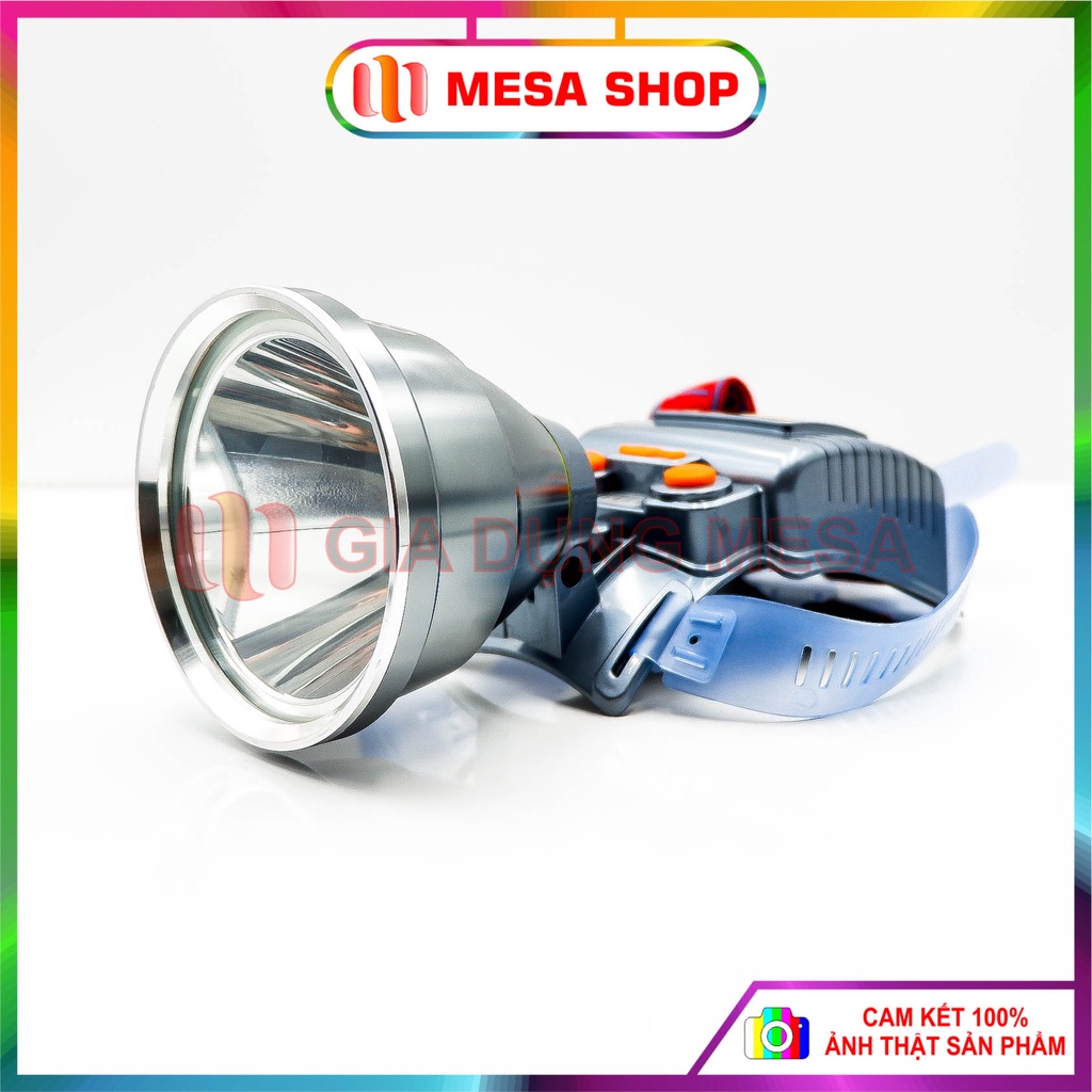 Đèn PIN đội đầu SÁNG TRẮNG - VÀNG , Công Suất Lớn Chống Nước Đi Mưa PIN 10.000 mAh