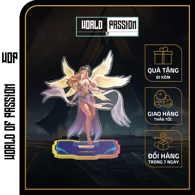 Mô Hình Nhân Vật Lauriel Thánh Quang Sứ Trong Game Liên Quân Mobile