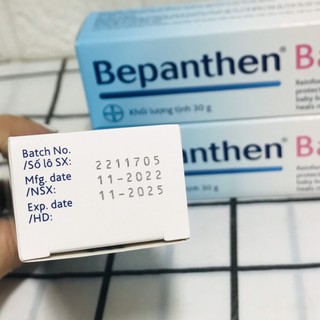 Kem chống hăm Bepanthen Balm cho bé (30-100g)