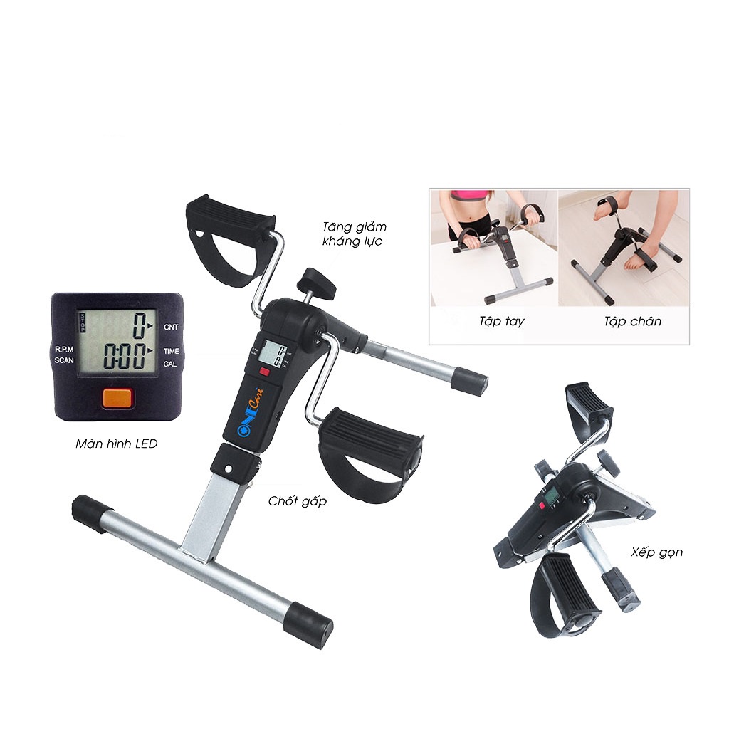 XE ĐẠP TẬP TAY, CHÂN CÓ KHÁNG LỰC ( Dùng trong thể thao hoặc trị liệu cho người tai biến )