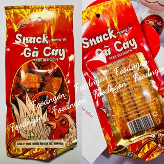 Snack gà cay siêu ngon, vị ngon tuổi thơ