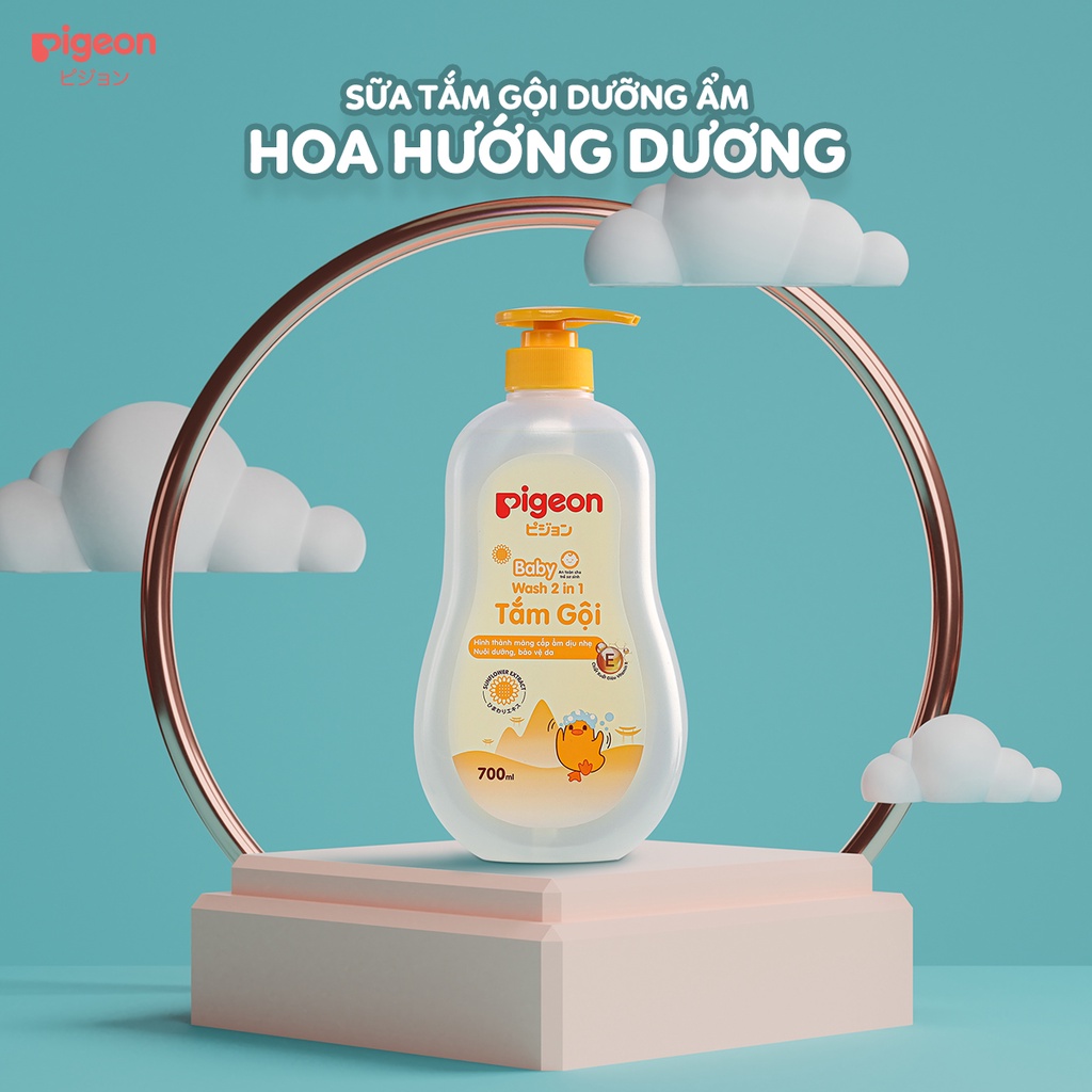 Combo 2 Chai Tắm Gội Hoa Hướng Dương 200ML ( 2 IN 1)