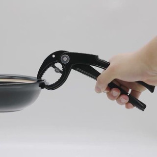 Kìm kẹp gắp chảo gang tô đá nóng