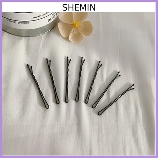 Kẹp tăm đen Cài tóc mái phong cách Hàn Quốc SHEMIN
