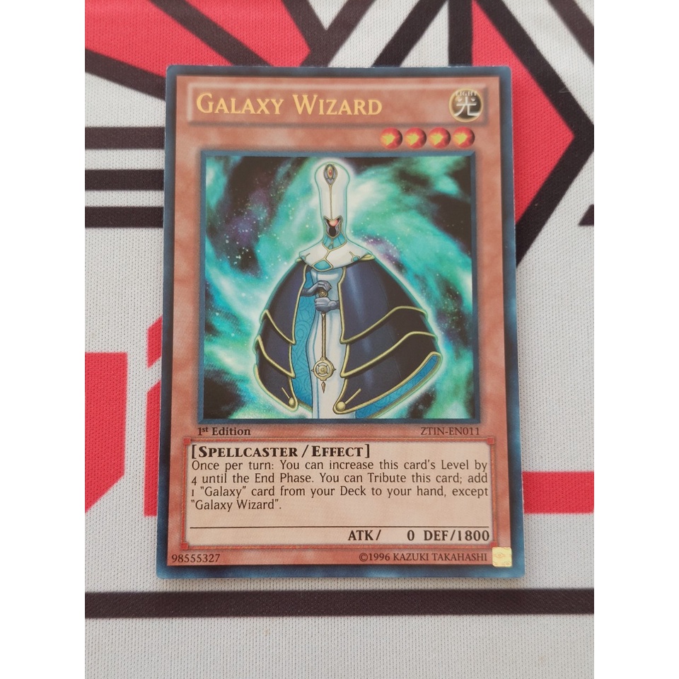 Thẻ Bài Mint90 Yugioh Monster Galaxy Wizard - ZTIN-EN011 - Ultra