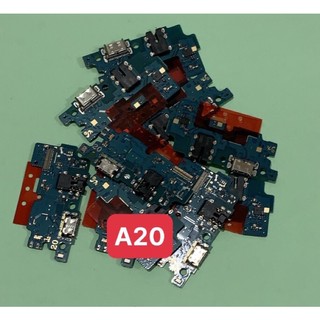 Cụm bo mạch sạc thay thế Đt Samsung A20 Zin New