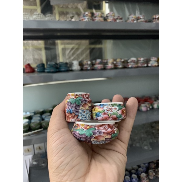 Cóng dành cho chim hút mật, choè đất, oanh , yến , tiểu mi kèm tai tre xỏ chốt 1.2cm