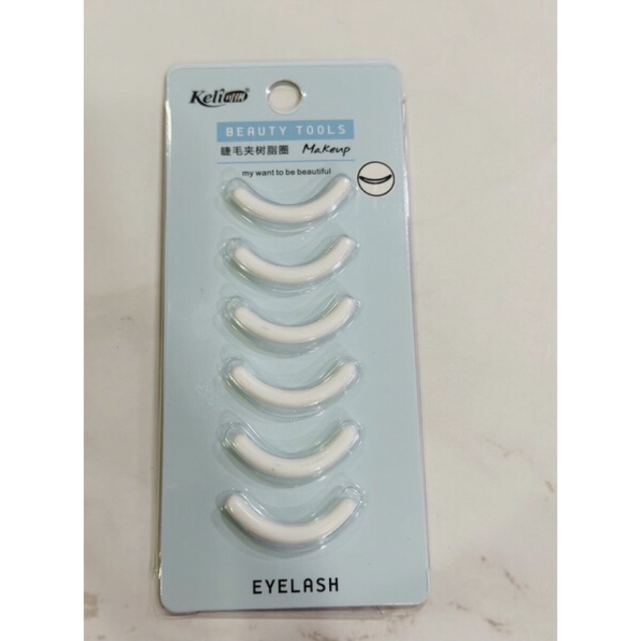 Đệm bấm mi KeLi - Bộ vỉ 6 miếng