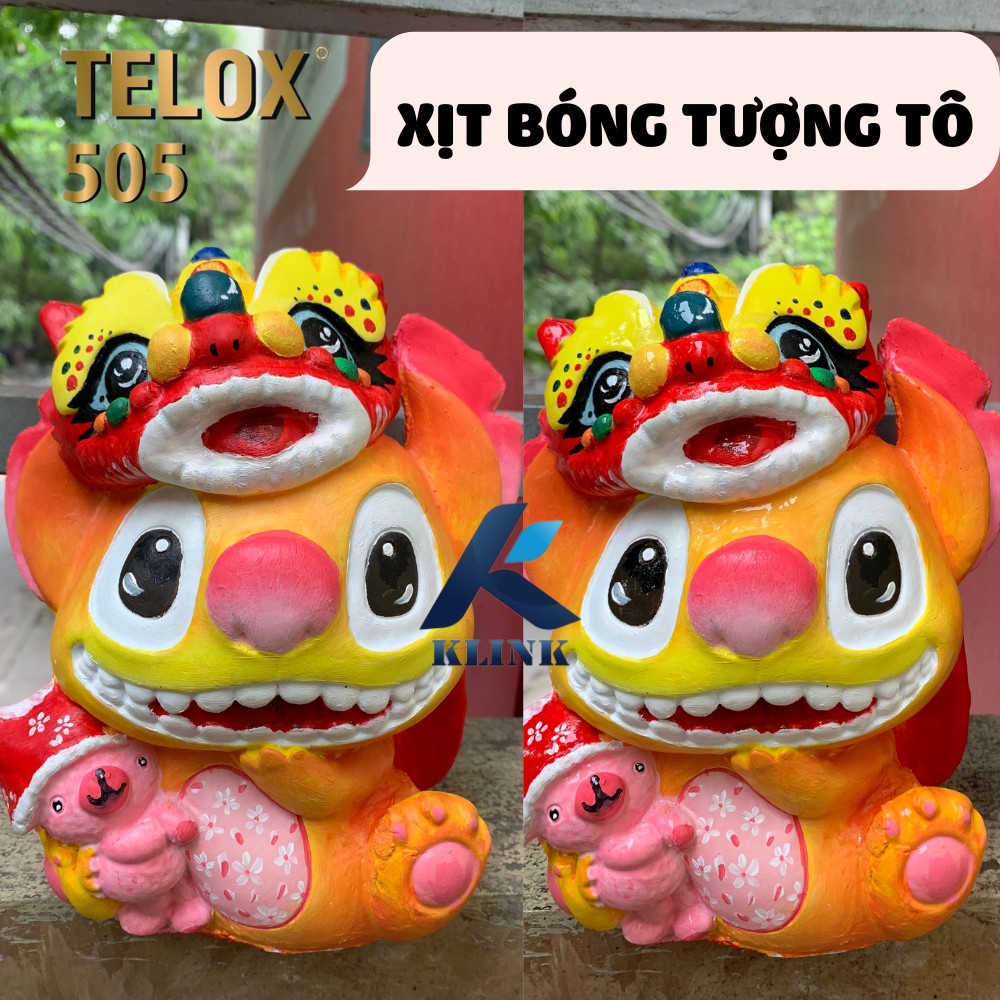 Dầu phủ bóng giữ màu cho tượng thạch cao, tranh màu acrylic