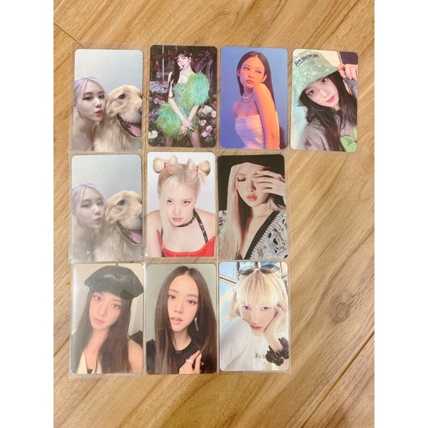 [OFFICIAL] Card blackpink JISOO tách lẻ chính hãng