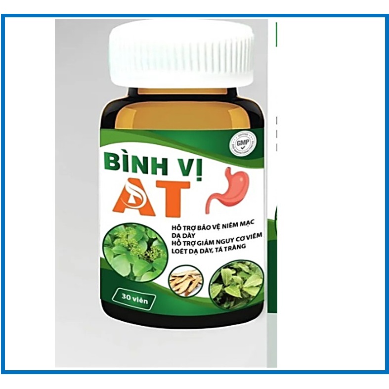 Viên Uống Giảm Đau Đại Tràng Bình Vị AT Hỗ Trợ Làm Giảm Các Triệu Chứng Viêm Đại Tràng, , Rối Loạn tiêu hóa- hộp 30 viên